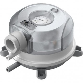 Дифференциальное реле давления для воздуха HONEYWELL DPS2500, 500…2500Pa, гистерезис 150Pa Дифференциальное реле давления для воздуха HONEYWELL DPS2500, 500…2500Pa, гистерезис 150Pa