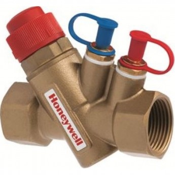 Клапан регулируемый HONEYWELL V5005TY10251500 Ду25, 200 - 1500 л/ч, 20 - 400 кПа, ход штока 2.5 мм, ниппели SafeCo