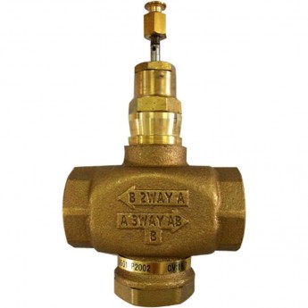Клапан трехходовой линейный большой HONEYWELL V5013R1032, PN16, DN15, Kvs 2.5, 20мм, 2…170 °C Клапан трехходовой линейный большой HONEYWELL V5013R1032, PN16, DN15, Kvs 2.5, 20мм, 2…170 °C