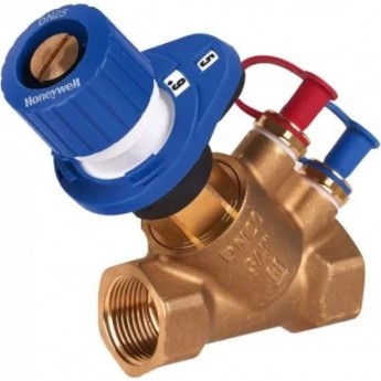 Клапан запорно-балансировочный HONEYWELL V5032Y0040B с измерительными ниппелями SafeCon(R) DN40 PN16 Клапан запорно-балансировочный HONEYWELL V5032Y0040B с измерительными ниппелями SafeCon(R) DN40 PN16
