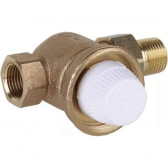 Вентиль для радиатора HONEYWELL HOME V2050DH015 1/2 прямой, под термоголовку, KVS=3.5, бронза, PN10 Вентиль для радиатора HONEYWELL HOME V2050DH015 1/2 прямой, под термоголовку, KVS=3.5, бронза, PN10